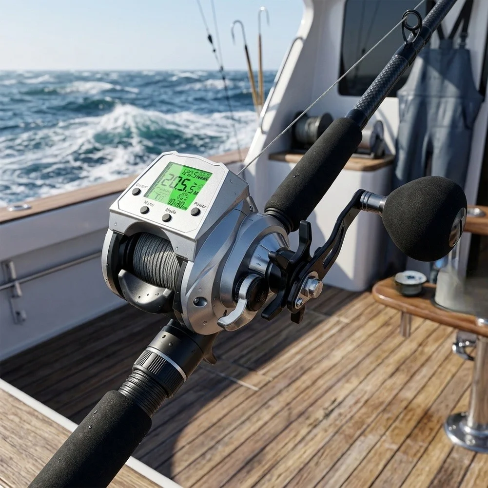 Developing Tank Reel - Electric Fishing Reel With Temperature And