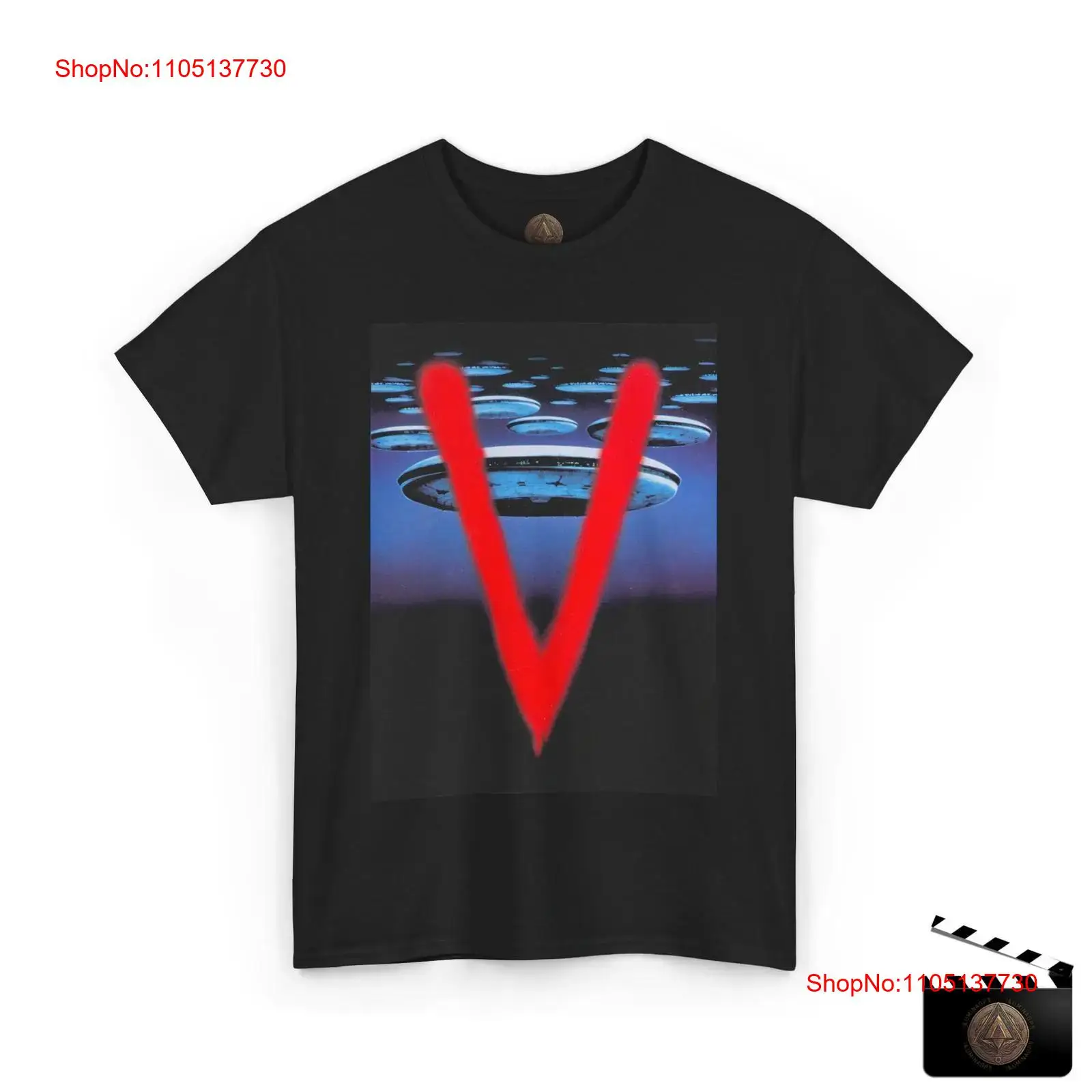 V UFO T Shirt For Retro Visito - огляд і ціна Vintage Collectible Show