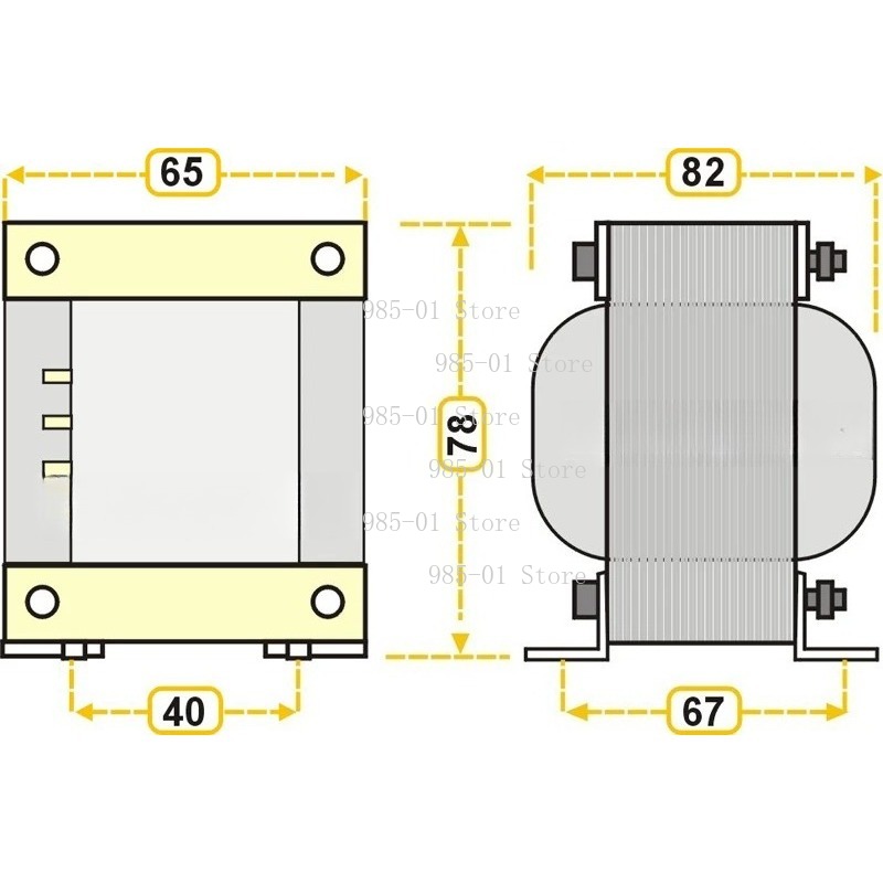 120W HiFi Power Transformer Si - огляд і ціна Tube Amplifier Part