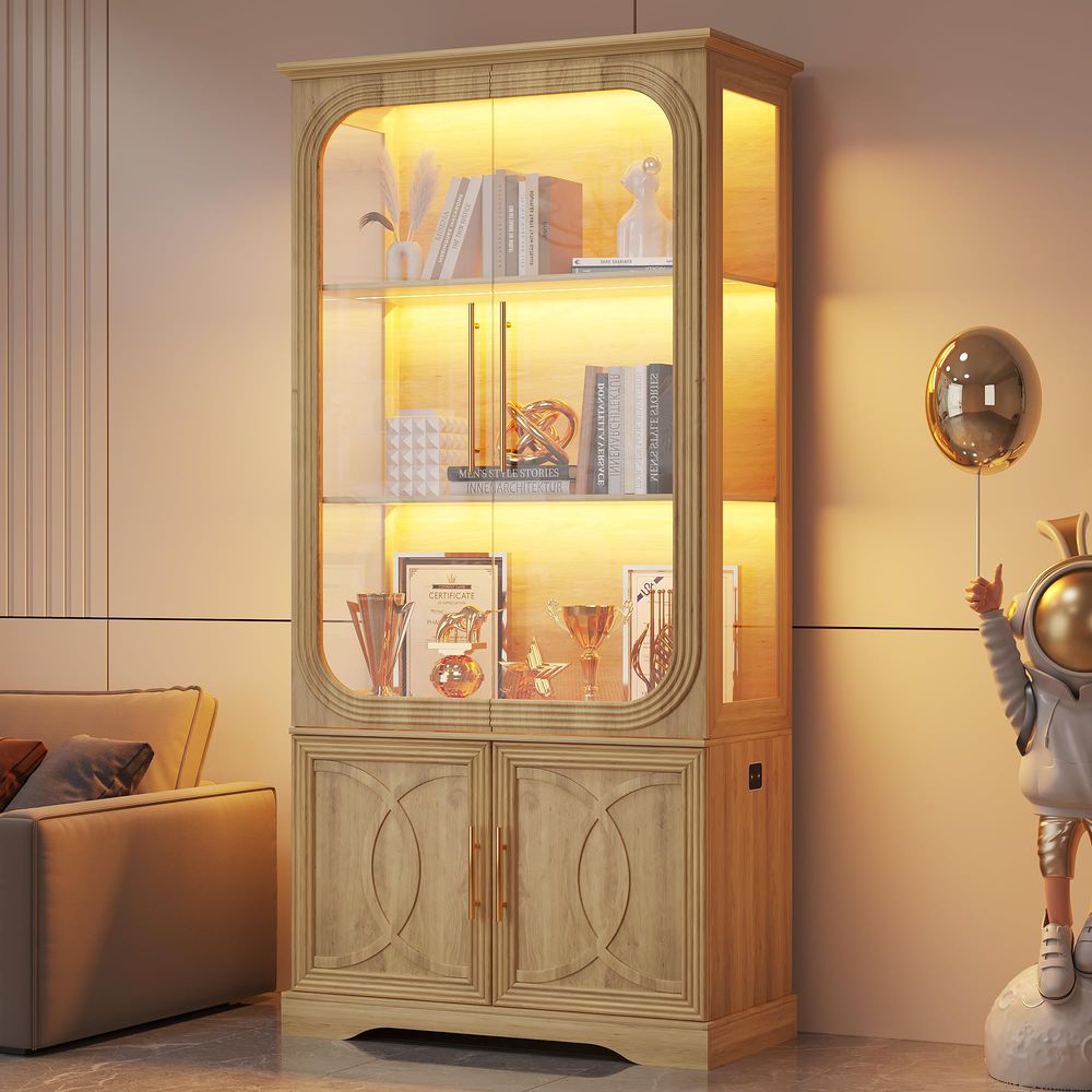 Display Cabinet with Glass Doo - огляд і ціна Collectible Collection