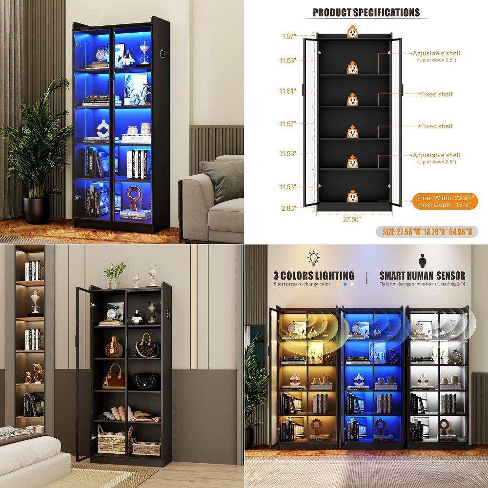 Display Cabinet with Adjustabl - огляд і ціна Collectible Collection