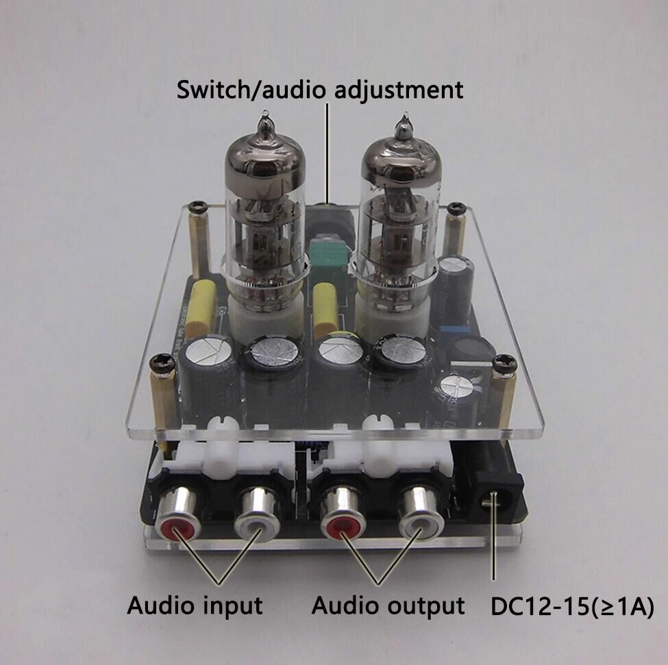 Upgraded 6K4/6A2 Tube Preampli - огляд і ціна Tube Amplifier Part