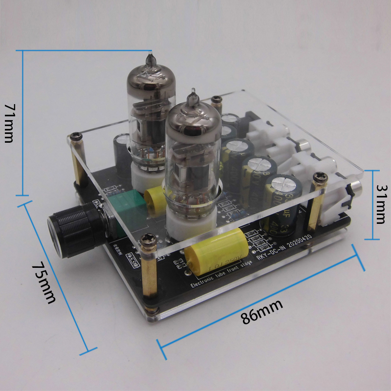 Upgraded 6K4/6A2 Tube Preampli - огляд і ціна Tube Amplifier Part