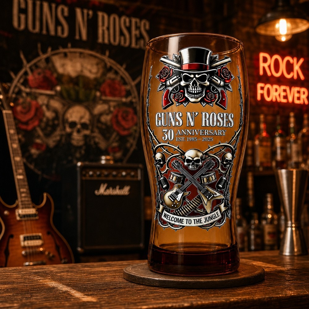 Guns N' Roses Memorial Beer Mu - огляд і ціна Vintage Collectible Guns