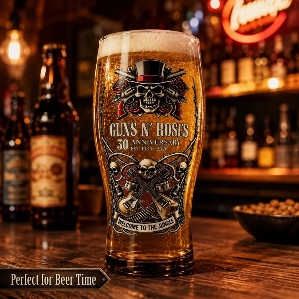 Guns N' Roses Memorial Beer Mu - огляд і ціна Vintage Collectible Guns