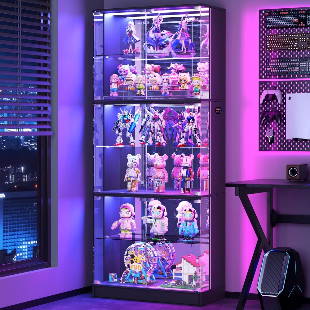 Display Cabinet with Glass Doo - огляд і ціна Collectible Collection