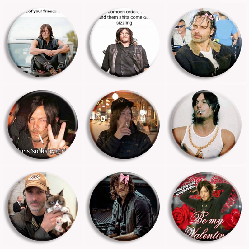 Retro Daryl Dixon Soft Button  - огляд і ціна Vintage Collectible Show