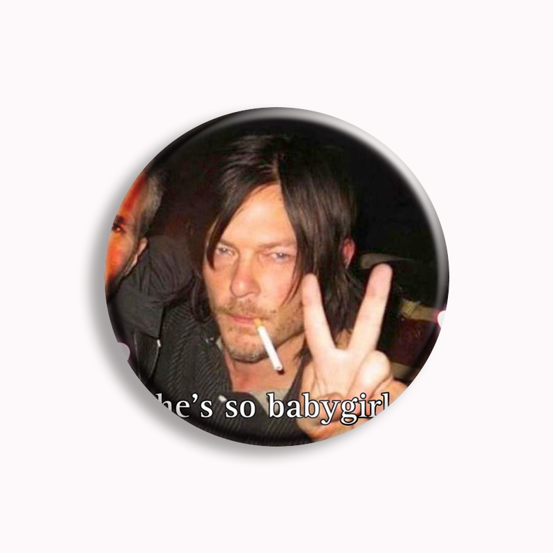 Retro Daryl Dixon Soft Button  - огляд і ціна Vintage Collectible Show