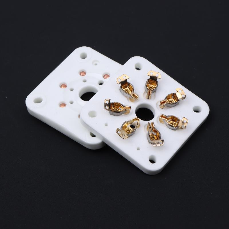 7Pin Ceramic Vacuum Tube Socke - огляд і ціна Tube Amplifier Part