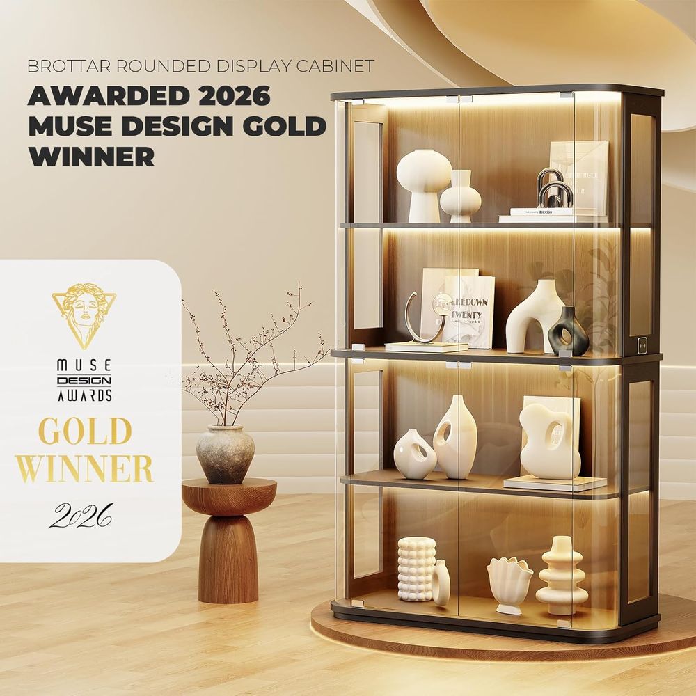 Large Rounded Display Cabinet  - огляд і ціна Collectible Collection