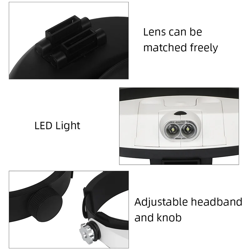 Headband Magnifier Soldering G - огляд і ціна Darkroom Enlarger Lens