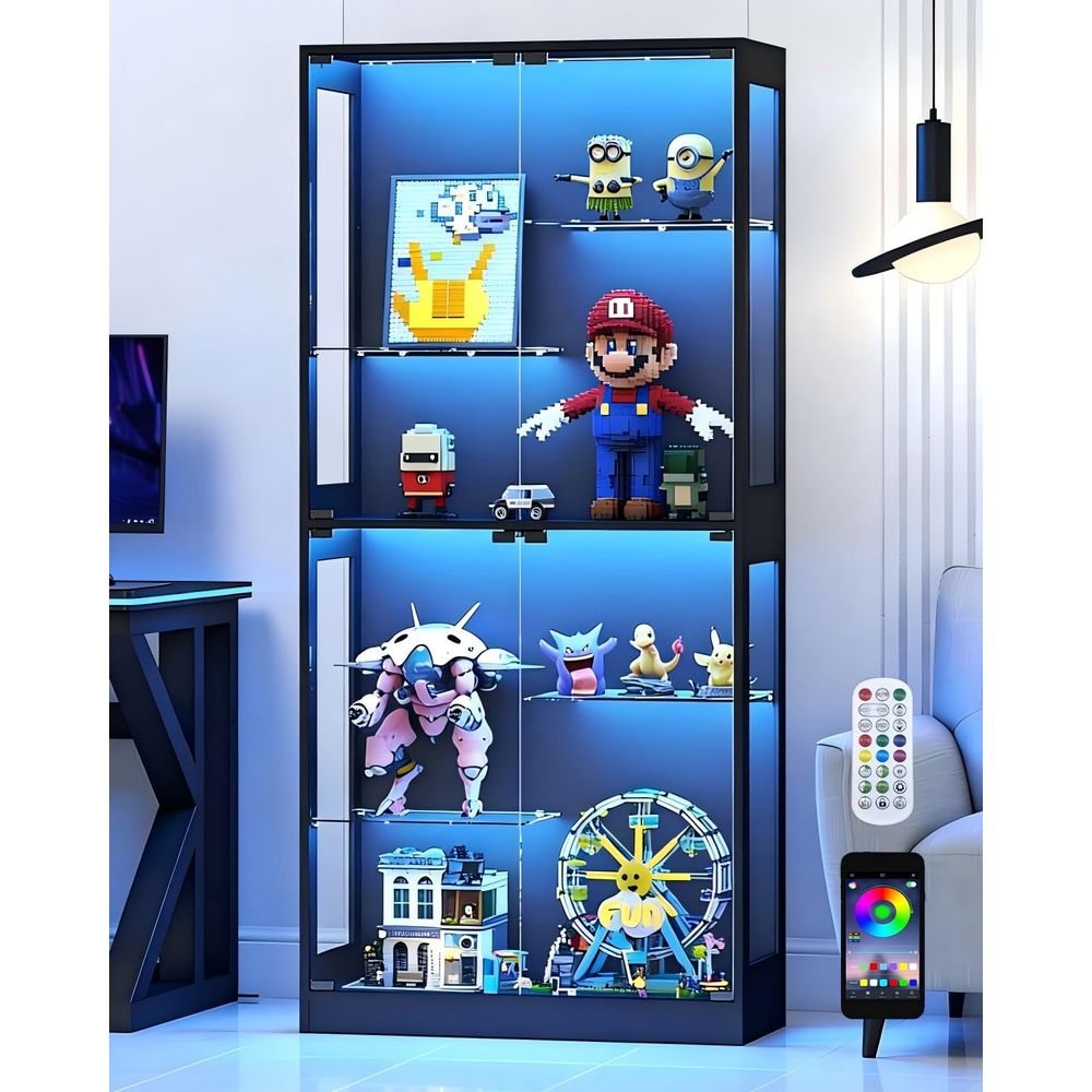 Display Cabinet with Glass Doo - огляд і ціна Collectible Collection