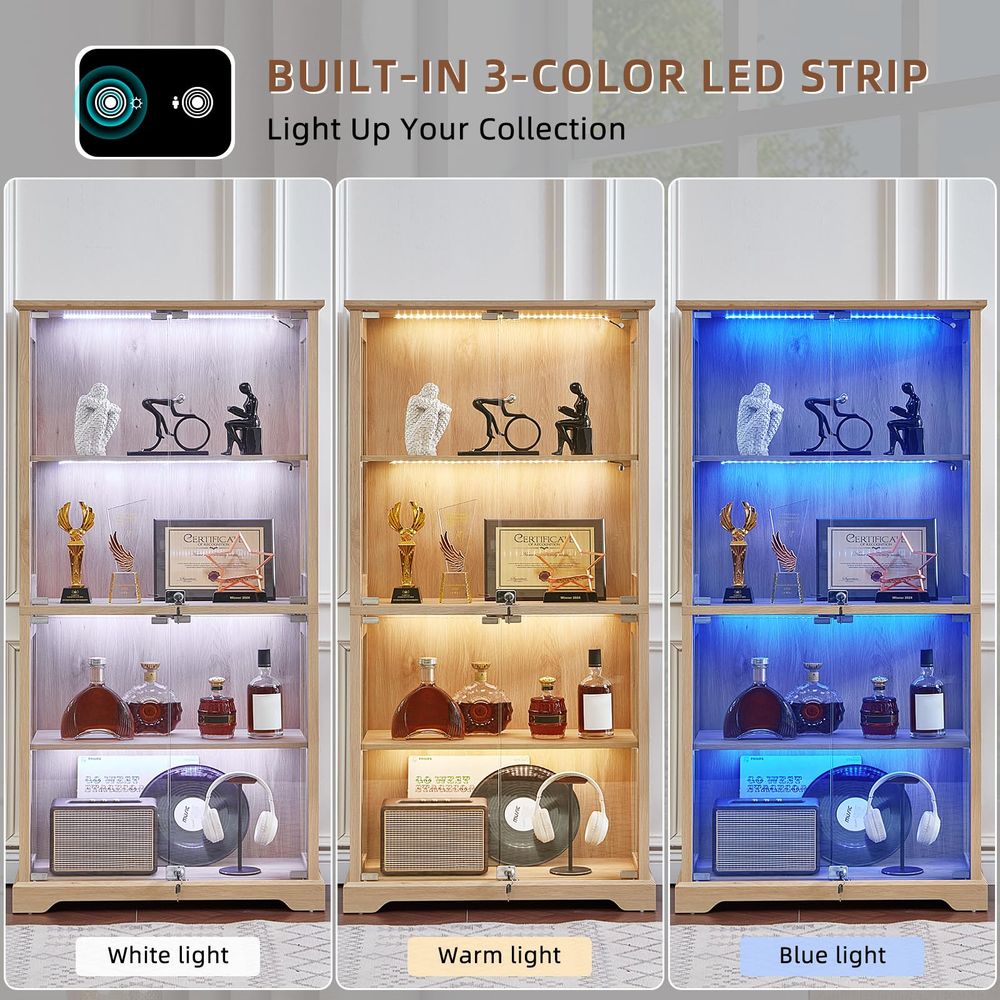 Farmhouse Glass Display Cabine - огляд і ціна Collectible Collection