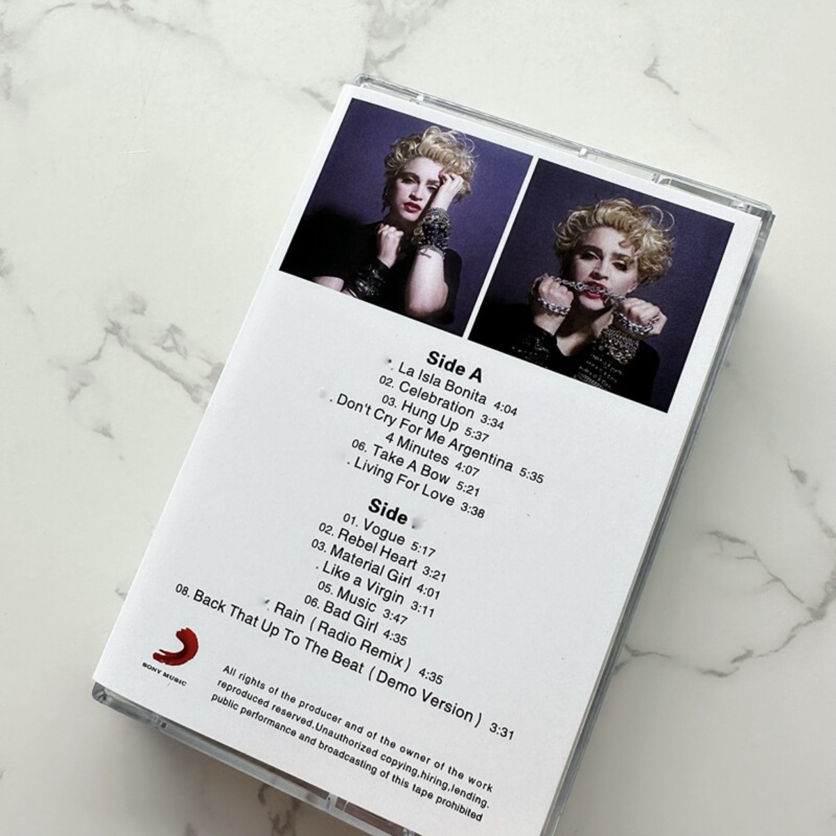 Madonna Classic Pop Music Cass - огляд і ціна Vintage Collectibles